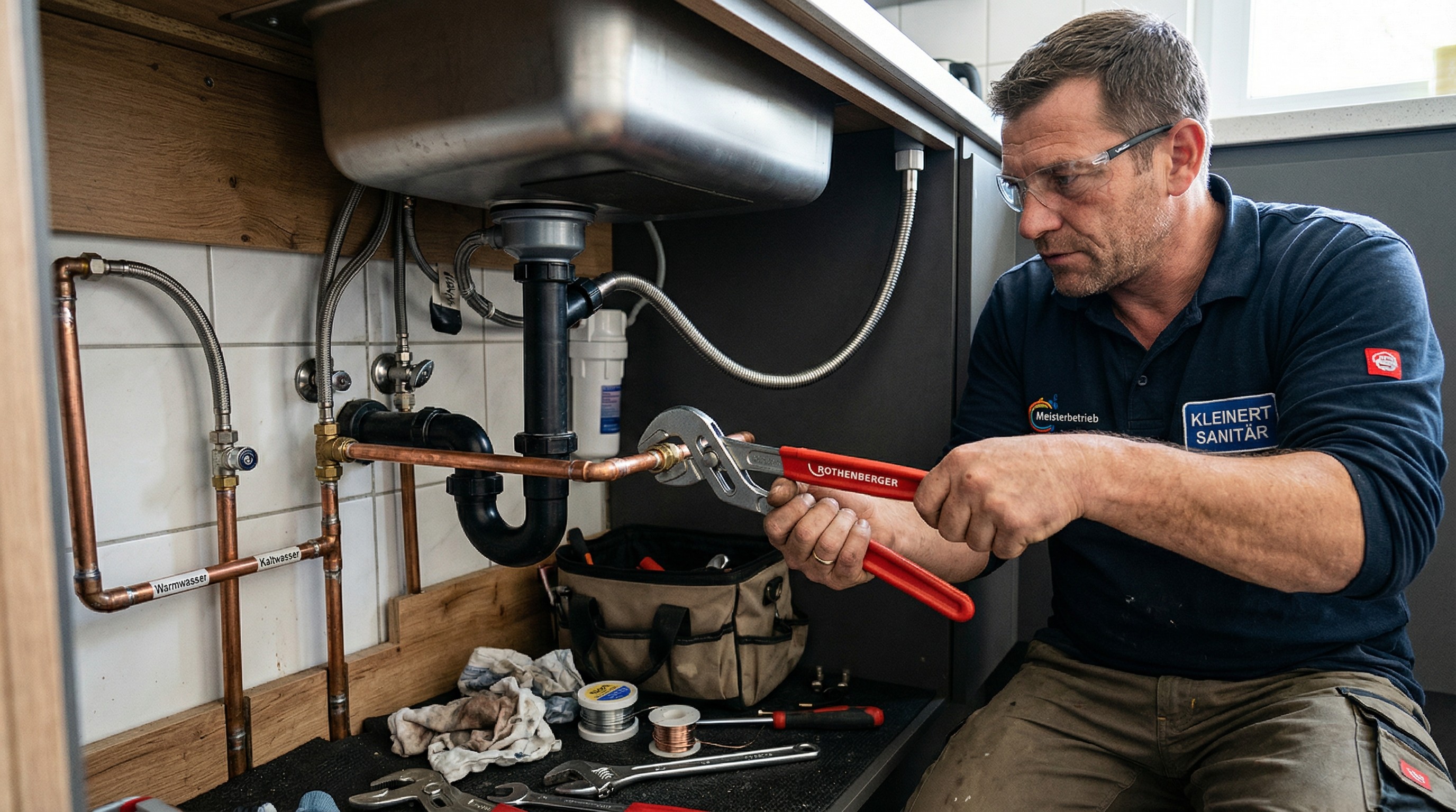 Sanitärtechnik. Heizung, Gas, Wasser, Klima Dirk Bensien – Sanitärinstallateur Höhndorf